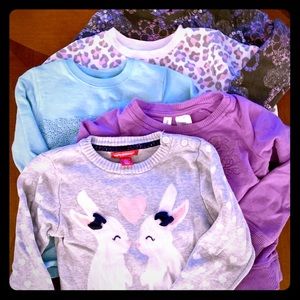 3t sweatshirt and sweater bundle